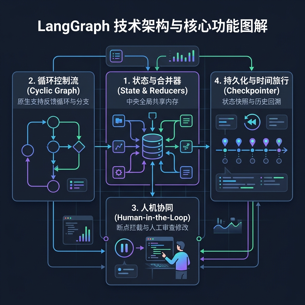 LangGraph 核心架构与特征总览